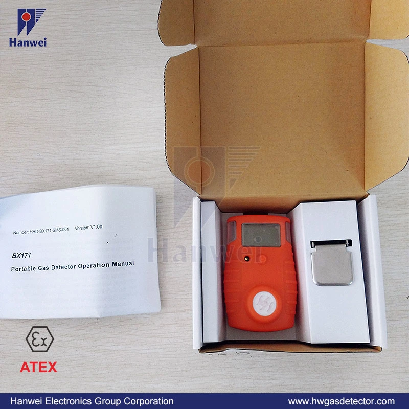 Atex Approved Portable 0-30%Vol O2 Oxygen Gas Detector (BX171)