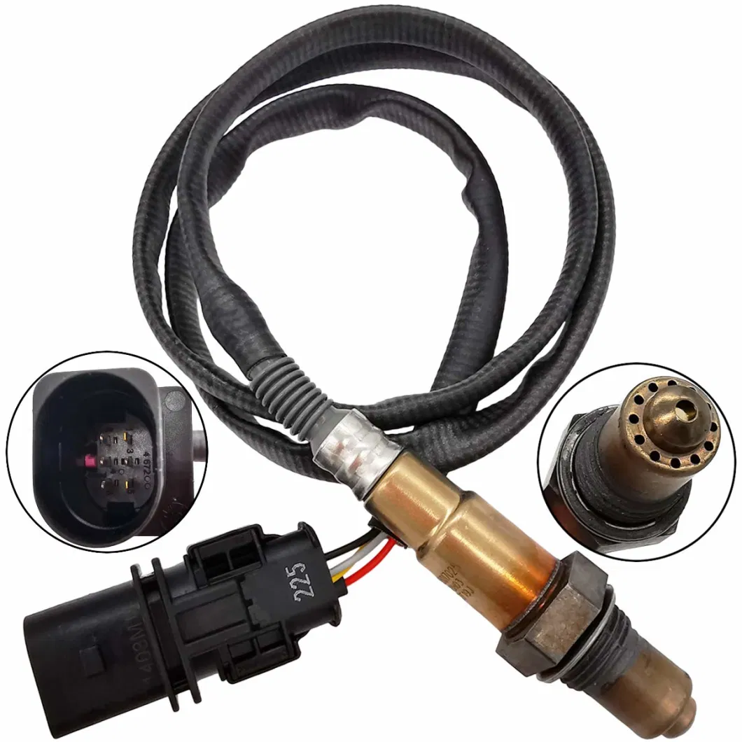 Low Price 0258017025 0258017209 Replacement for Air Fuel Ratio Sensor, Oxygen 02 Sensor 5-Wire Lsf 4.9 Wideband 30-2004 Lsu 4.9 17025