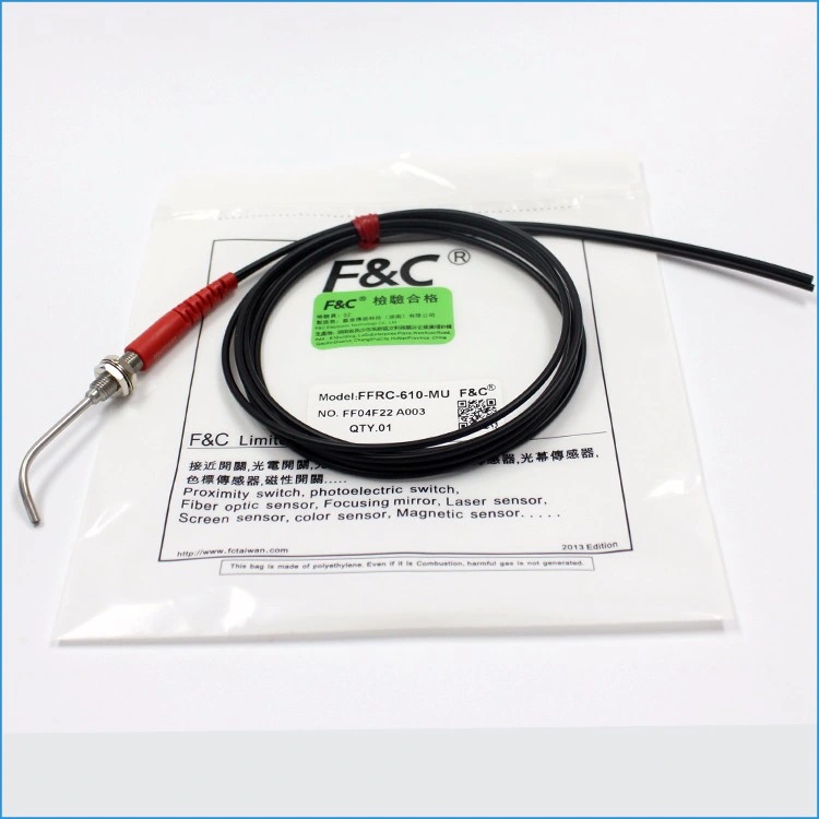 Ffrc-610-Mu F&C Diffuse Coaxial Fiber Optic Sensor Curved Shape