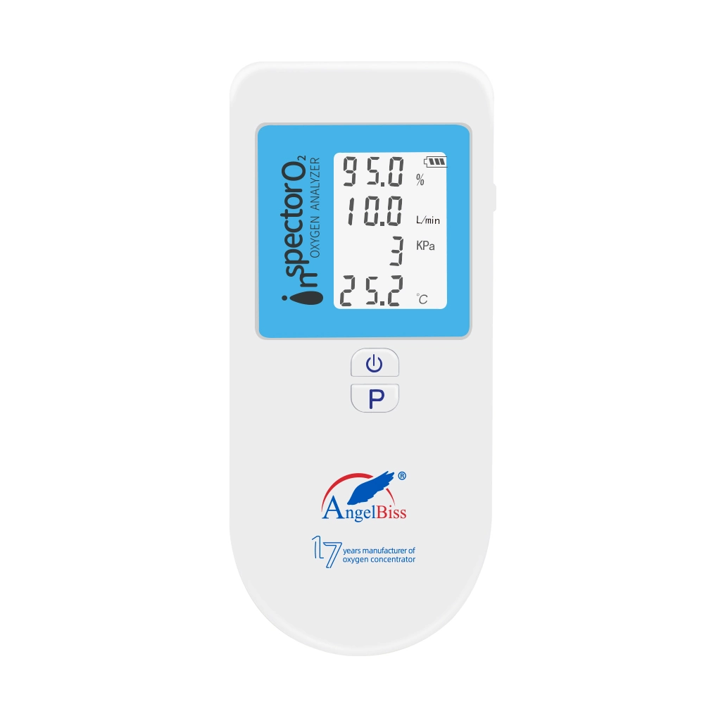 Four-in-One Oxygen Gas Purity Sensor with Big LCD Display