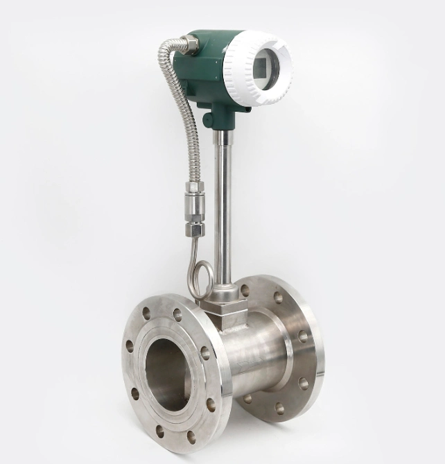 Vortex Flowmeter for Medical Hydrogen and Oxygen Measurement, with High Accuracy and Convenient Installation
