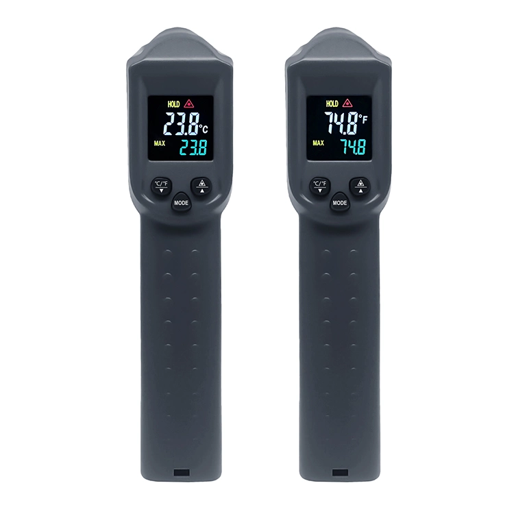 Color Screen 550c Non Contact Industry Digital Infrared Thermometer