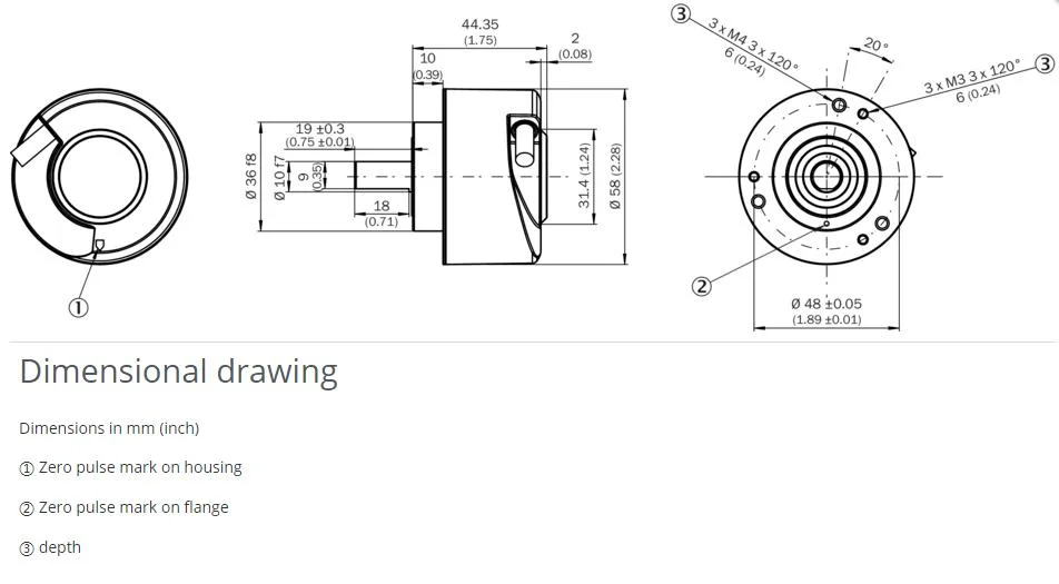 100% New and Original Incremental Encodersdbs60 Range Extension Encoder