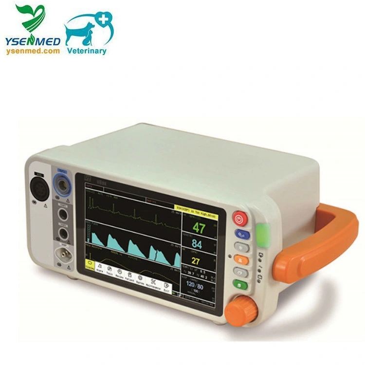 Veterinary Equipment Yspm200V Multi-Parameter Pet/Animal Veterinary Vet Patient Monitor
