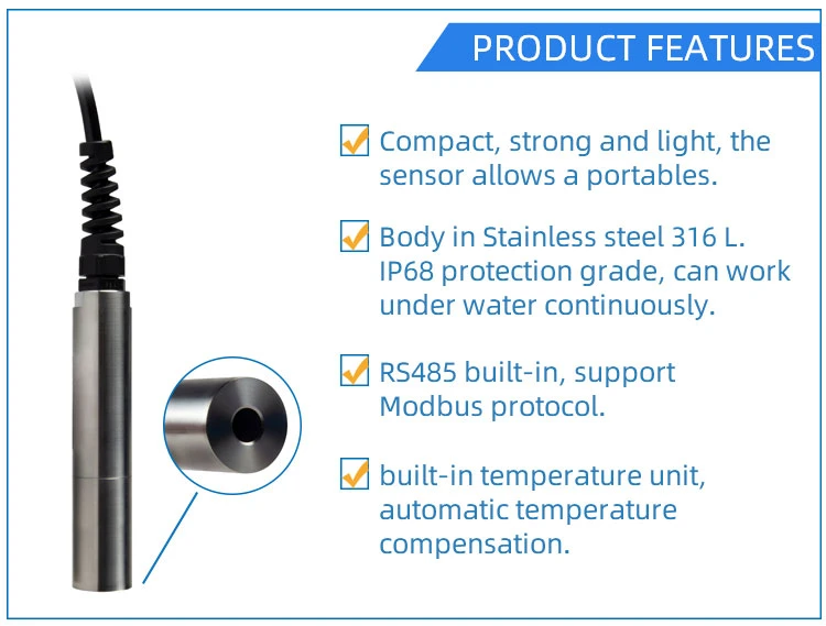 Automatic Temperature Ntc for Surface Water Dissolved Oxygen Sensor with CE