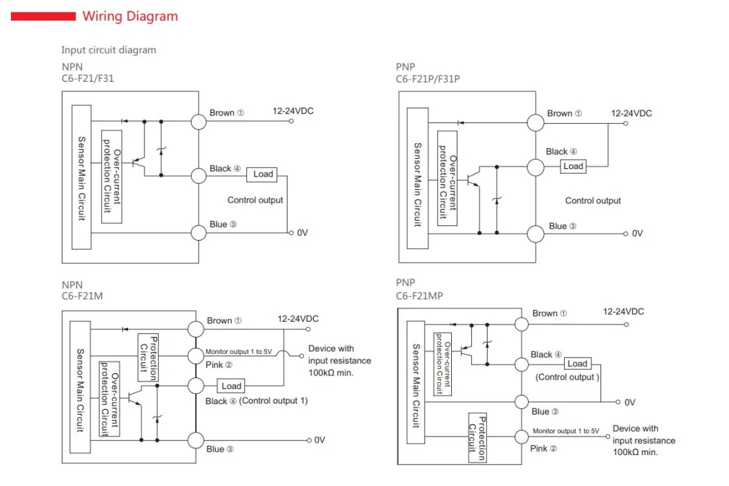 NPN Digital Optical Fiber Sensor with Delay