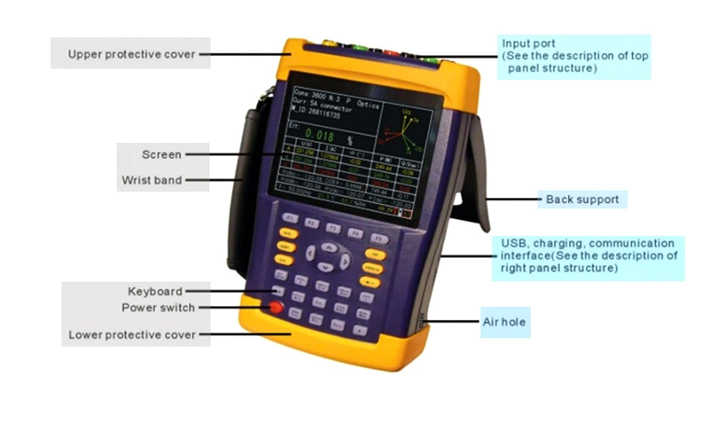 Three Phase Pec-H3c Measurement Instrument Tester for LV Measurement Instruments