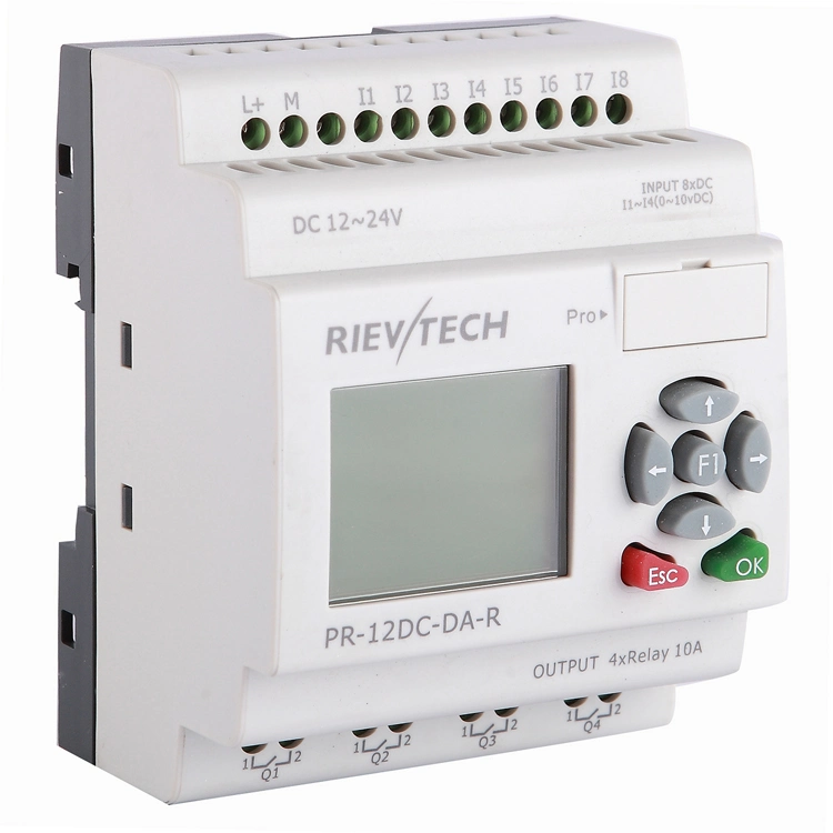 Factory Price for Programmable Logic Controller PLC for Intelligent Control (Programmable Relay PR-12DC-DA-R-HMI)