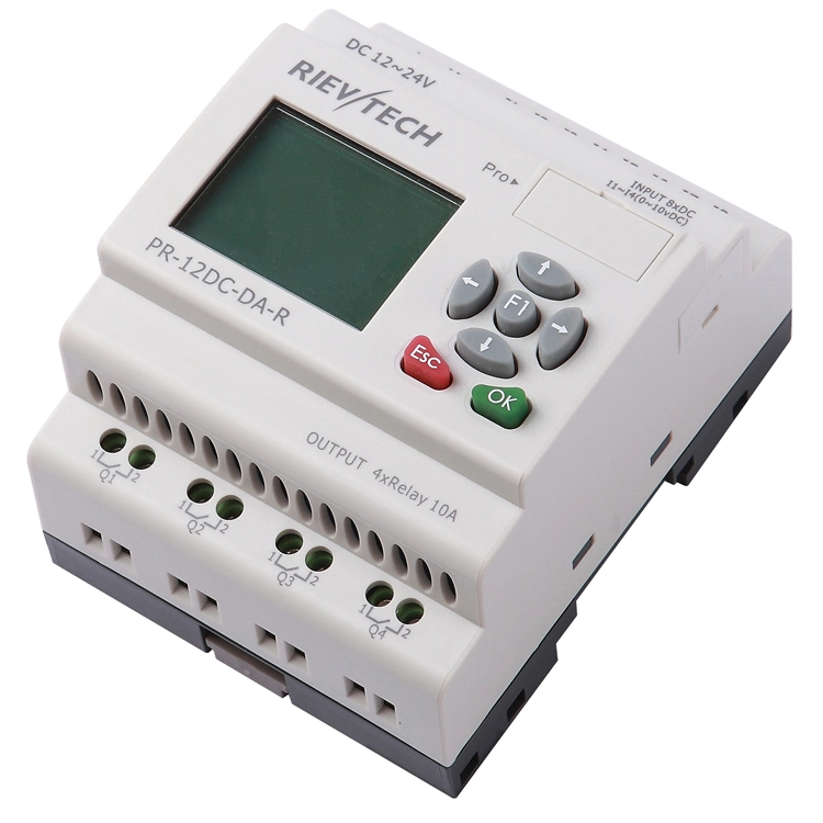 Factory Price for Programmable Logic Controller PLC for Intelligent Control (Programmable Relay PR-12DC-DA-R-HMI)