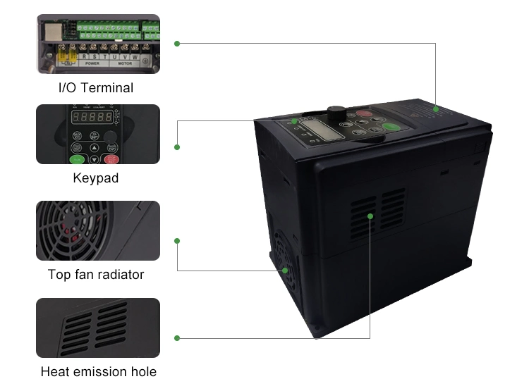 Siemens Inverter 6SL3210-5bb17-5UV1 6SL3 210-5bb17-5UV1