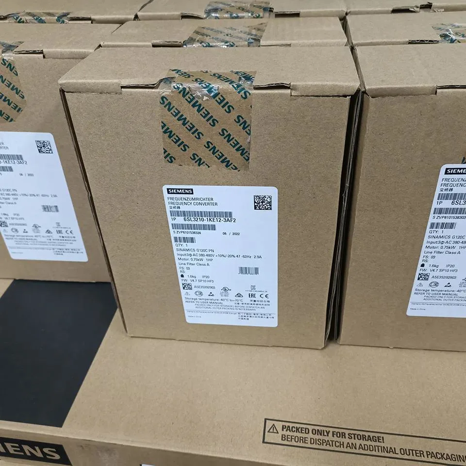 New Siemens G120c Nominal Power Converter 15kw Three-Phase AC 6SL3210-1ke23-2ub1