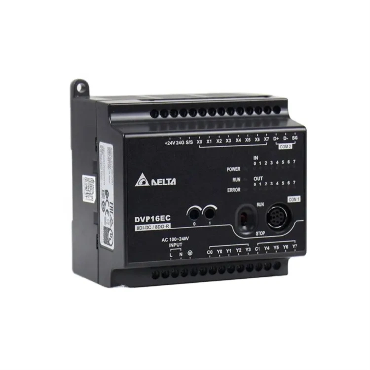 Original 16 Point Programmable Controller PLC Delta Dvp-Ec Series Dvp16ec00r3 in Stock