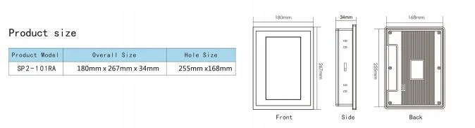 Factory Mass Custom at Low Prices Waterproof Polyester HMI/Human Machine Interface Touch Screen Automation Control LCD Display