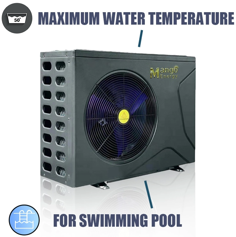 High Coefficient R32 R290 -25degc Full DC Inverter Air to Swim Pool Water 5-7kw Heating Cooling Pump Boiler Cooler Evi
