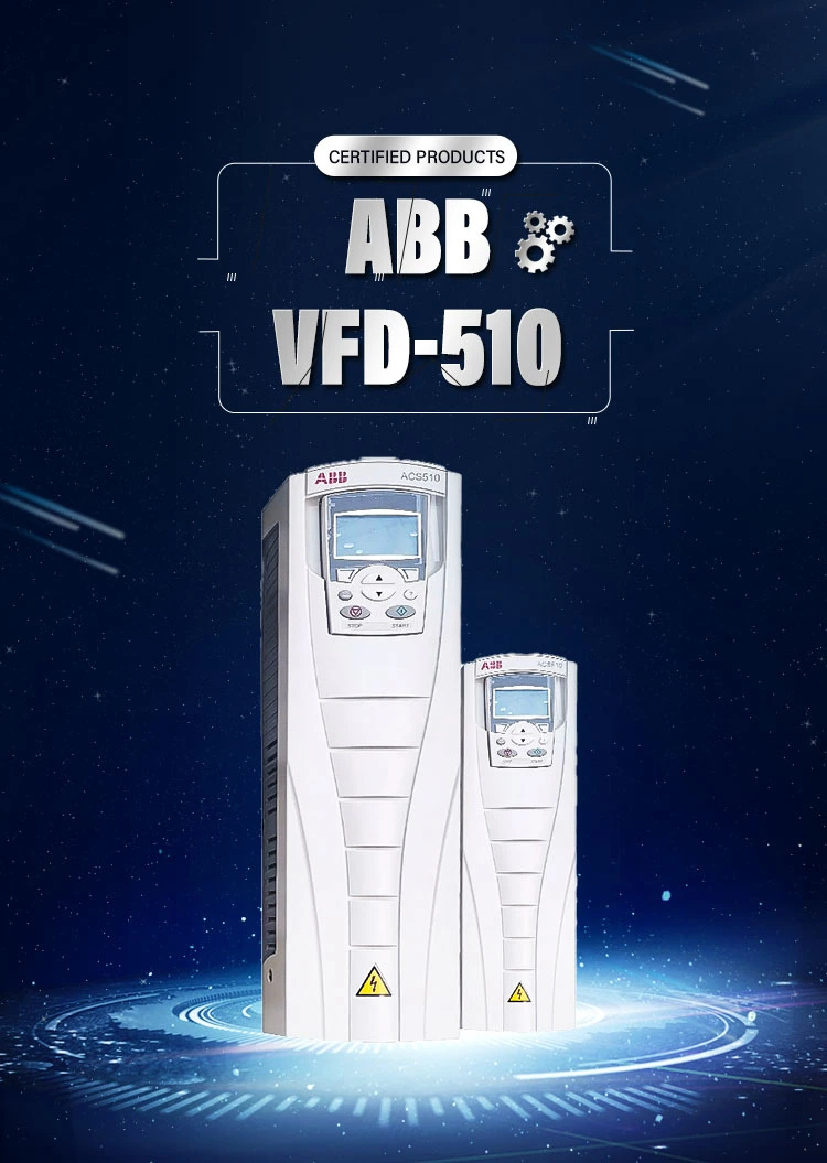ABB Acs510series AC Inverter Acs510 5.5-110kw Frequency Converter ABB Frequency Inverter