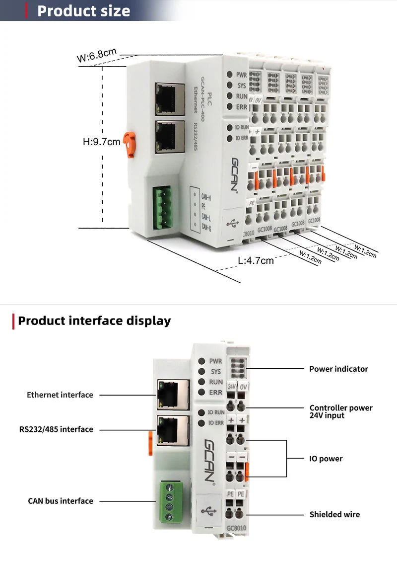 Openpcs Codesys Programming Environment Complies with IEC 61131-3 Standard Small PLC