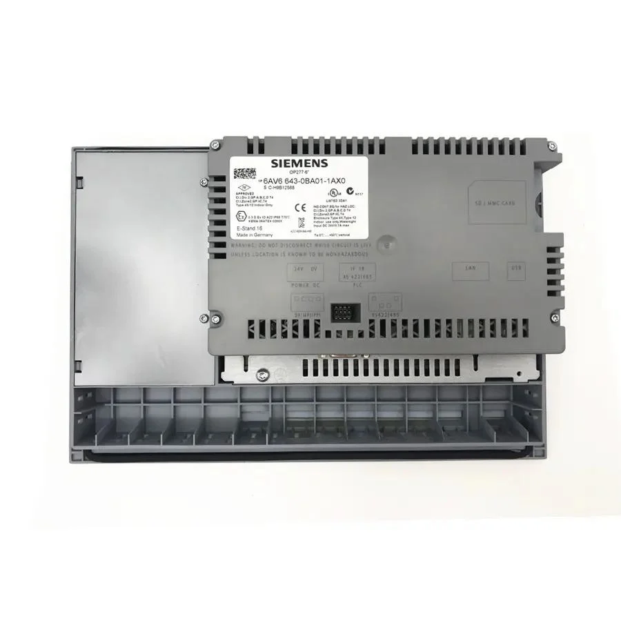 New HMI 6AV6643-0ba01-1ax0 Simatic Op 277 6&quot; Operator Panel for Siemens