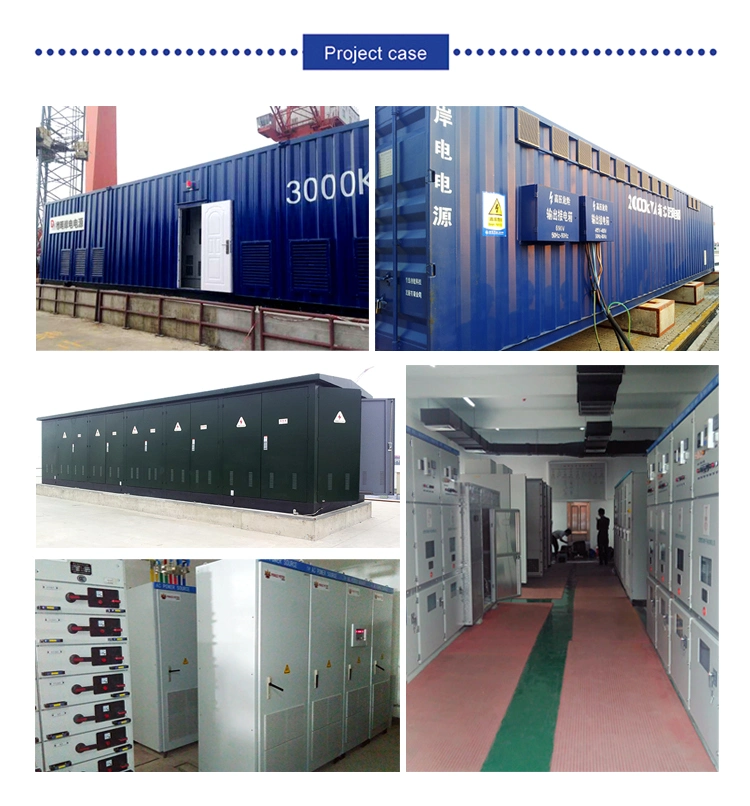 50kw AC220V AC380V AC400V 60Hz to 50Hz Frequency Converter for Voltage and Frequency Converter