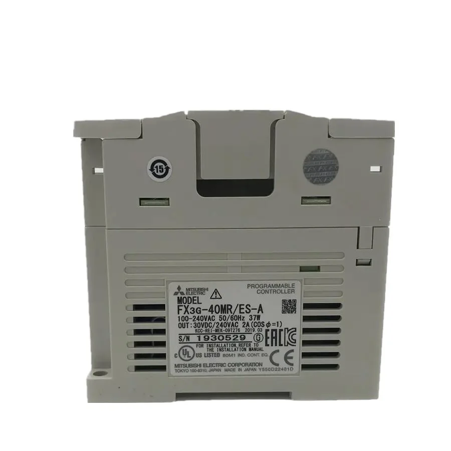 Original Mitsubishi PLC Melsec Fx3g-40mr/Es-a in Stock