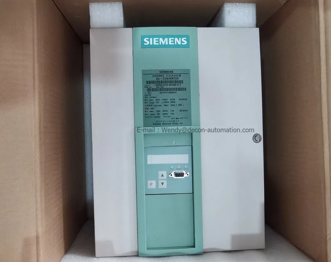 Siemens Simoreg DC Master Inverter 6ra7078-6DV62-0-Z D64 + S00