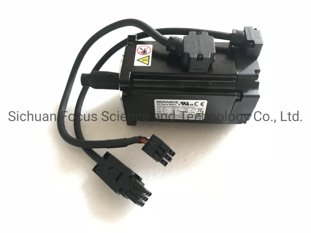 750W 3000rpm 4.8A AC Servo Motor Ms1h4-75b30CB-A334z for Inovance Servo Drive