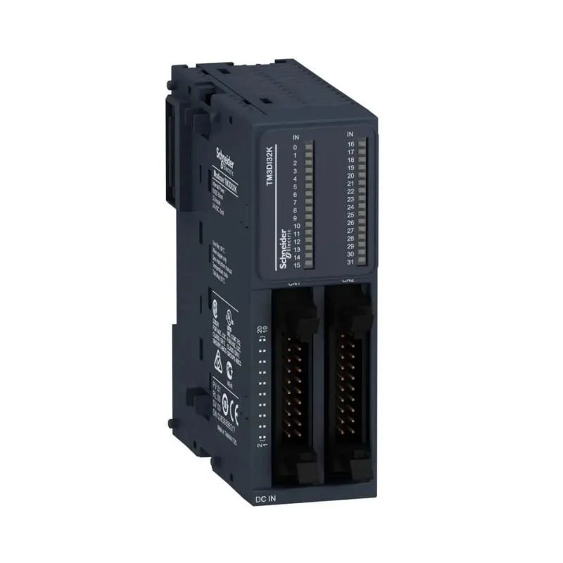 PLC Digital Input Control Module TM3dq32tk, PLC Logic Controller, TM3 Modicon, Discrete Output, TM3di32K