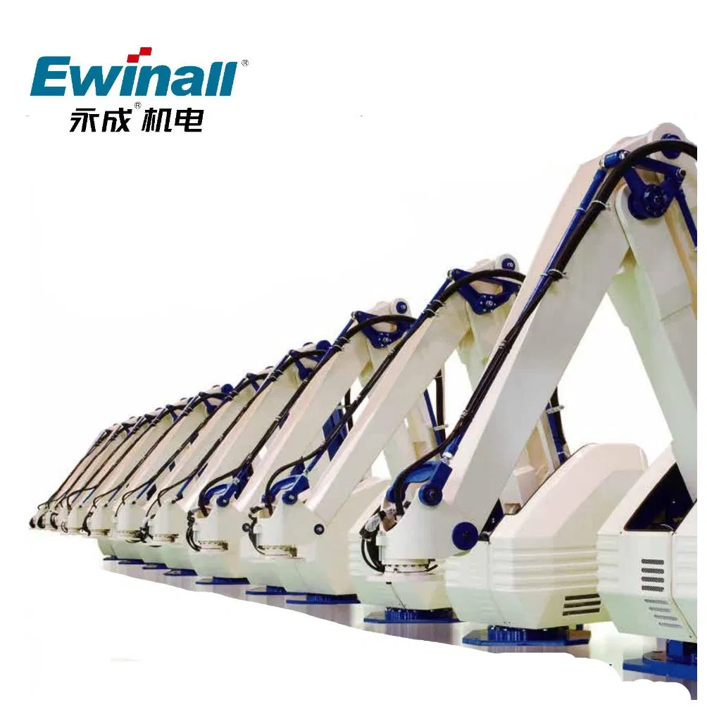 Fully Automatic Grain and Rice Finished Package Robot Palletizing System PLC Control