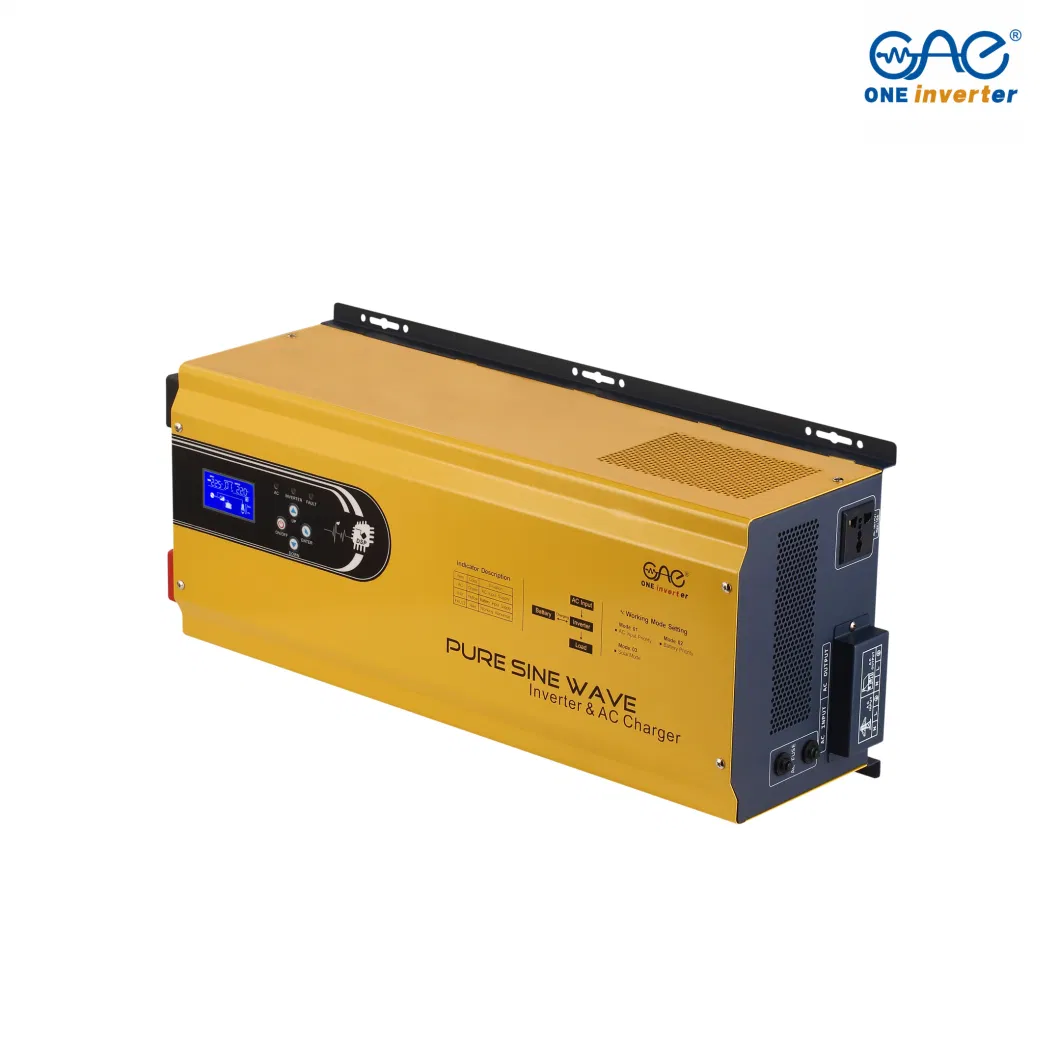 1200W Hybrid Inverter for Solar Energy System Pure Sine Wave