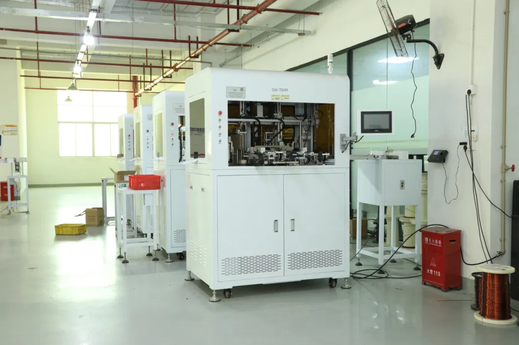 Toroidal Inductor Choke Coil Winding Machine Fully Automatic Hook Winding Machine with PLC
