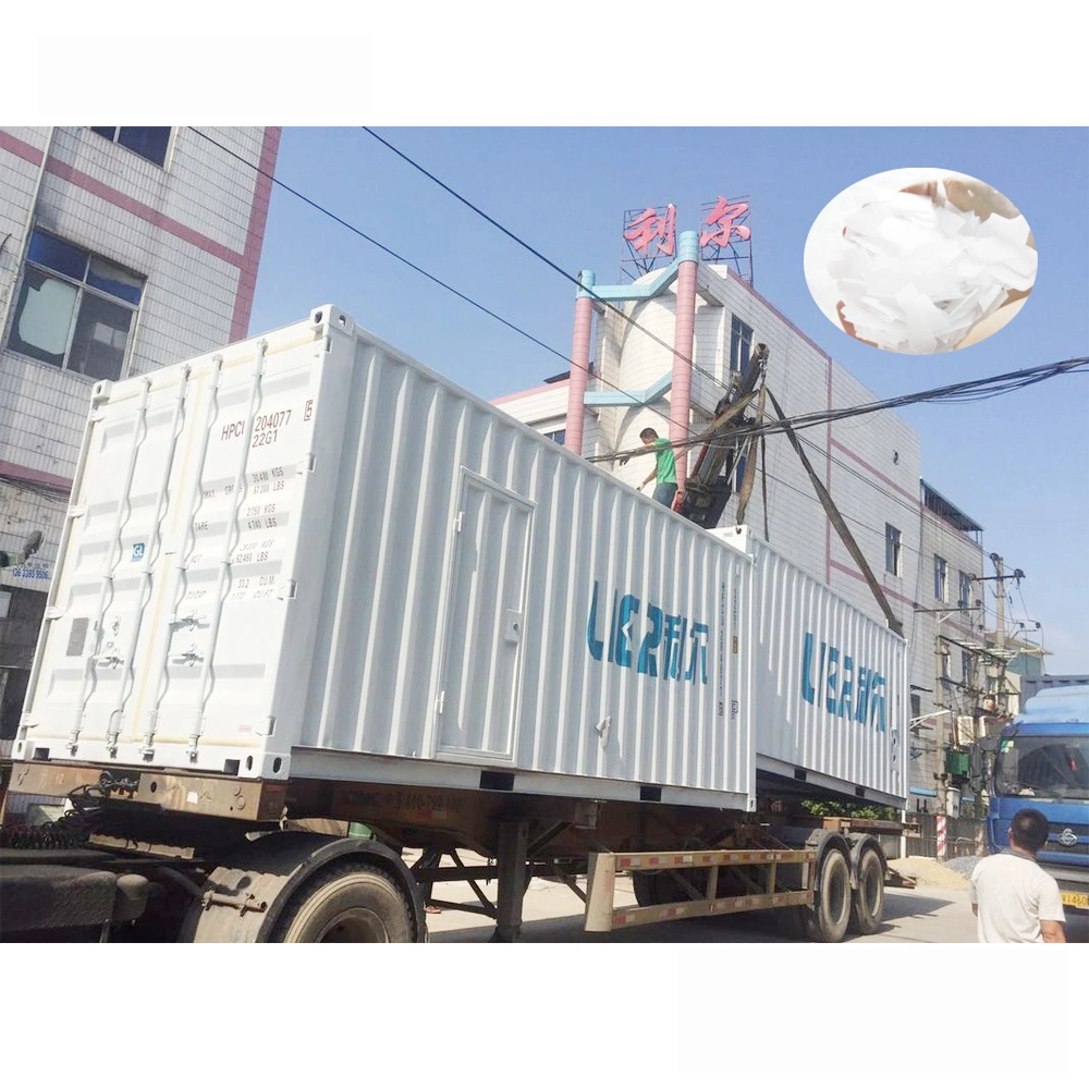 Automatic Control PLC Flake Ice Machine System for Reinforced-Concrete Buildings