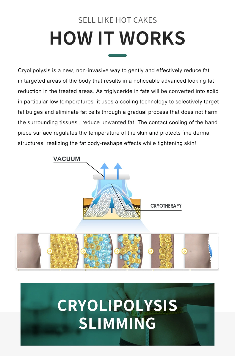 360 Degree Cooling Cryo 2 Handles Fat Freezing Body Slimming Shaping Machine Cryo Weight Loss Fat Loss Device