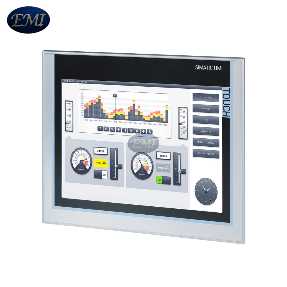 6AV2124-0mc01-0ax0 Simatic Tp1200 Comfort Panel Touch Operation 12&quot; Widescreen TFT Display HMI