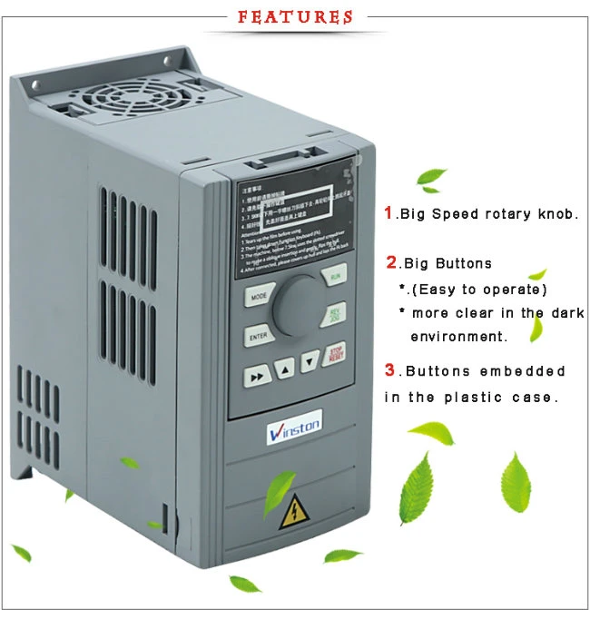 High-Quality Frequency Inverter for Squirrel Cage Type AC Motor