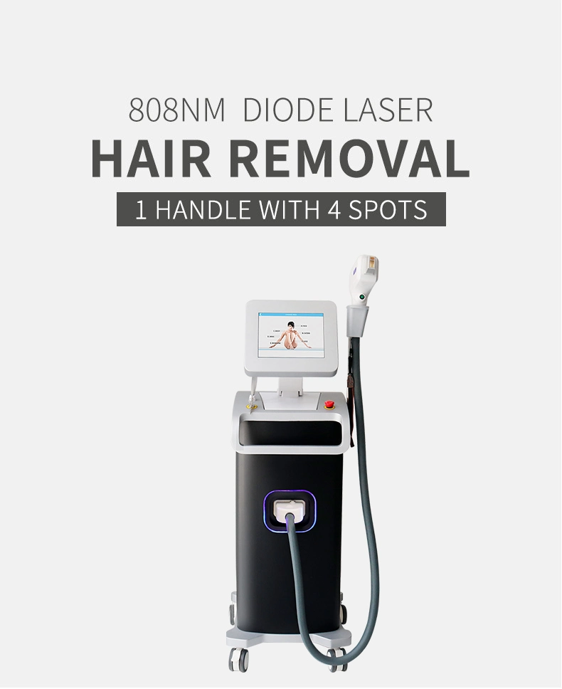 3 Waves 755nm 808nm 1064nm Laser Hair Removal Machine
