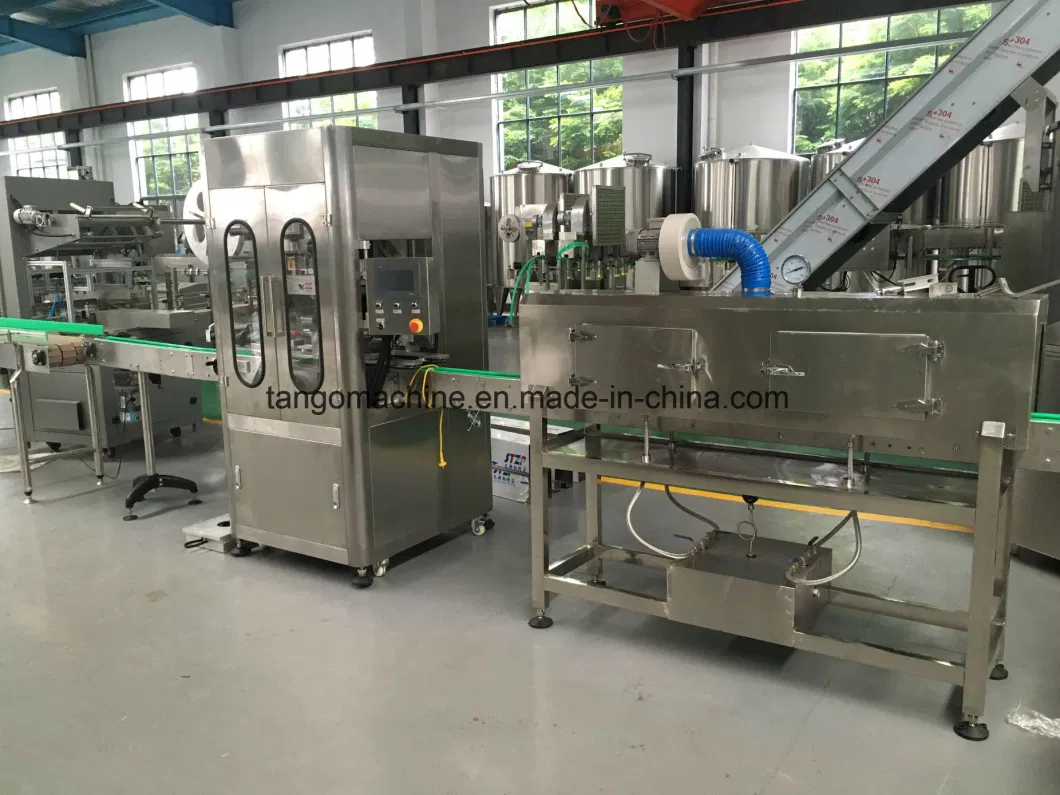 Automatic Square Bottle Shrink Sleeve Labelling Machinery
