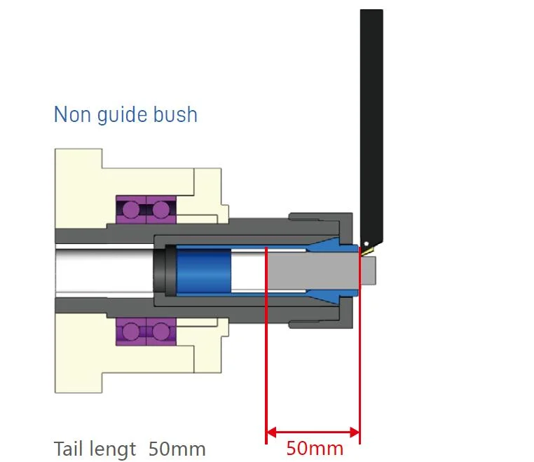 CNC Lathe Machine Tool Tc326m Fanuc System Simple and Logical Operation