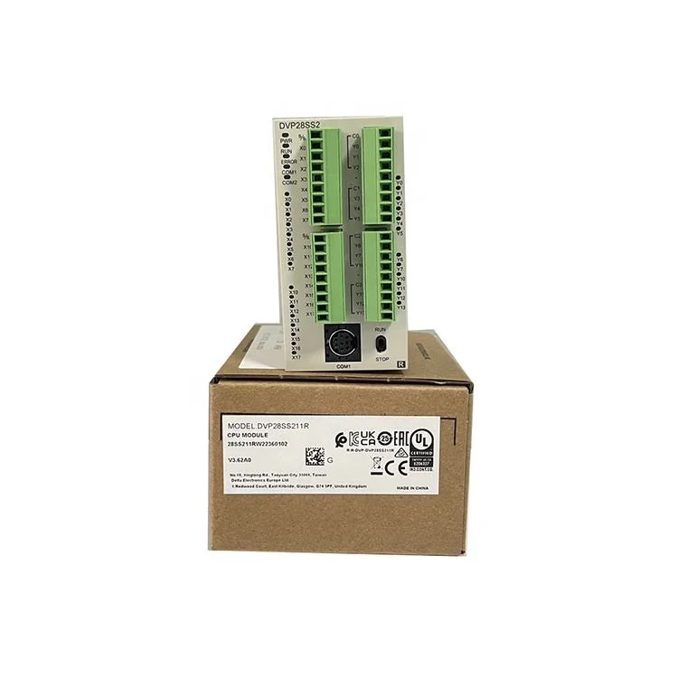 Factory Price Wholesale Genuine New MW Dvp28ss211r Delta Dvp Series PLC Programming CPU Module Dvp28ss211t Dvp28ss211s PLC