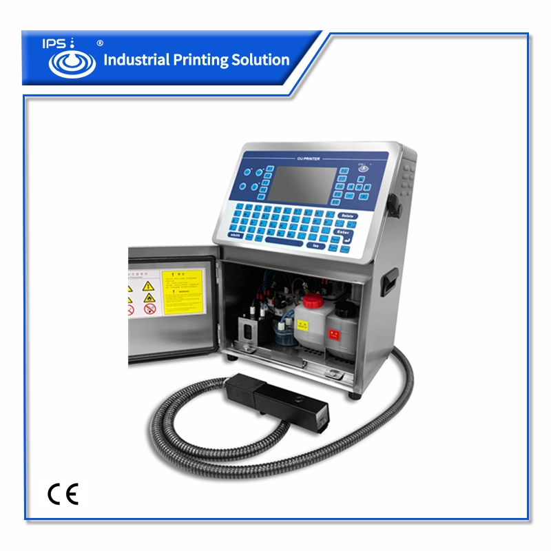 IPS-8930 25.4mm User-Friendly Tij Printer Thermal Inkjet Multi-Line Printing Product Labeling