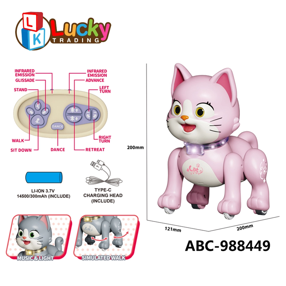 Robot Cat Interactive Catty Toy