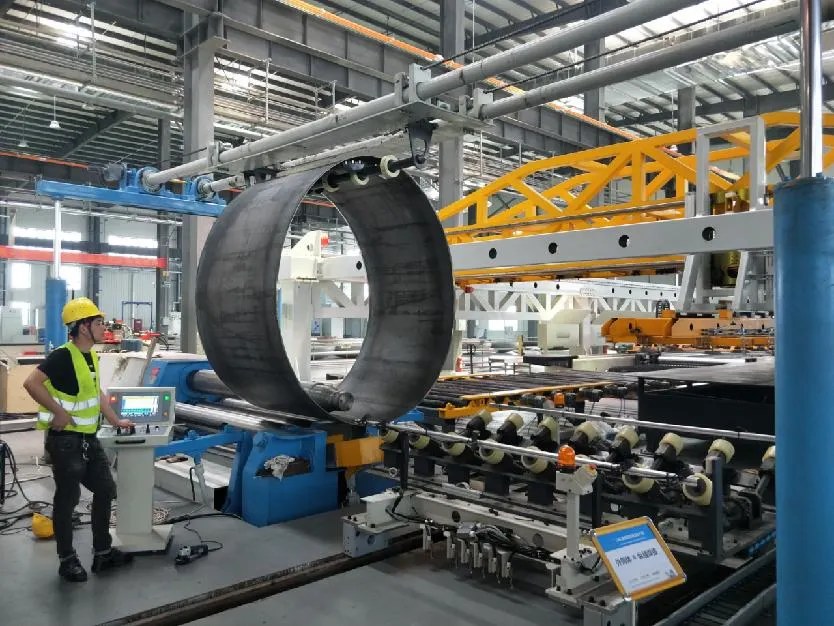 China Sheet CNC PLC Hydraulic Metal Plate Bending Rolling Machine
