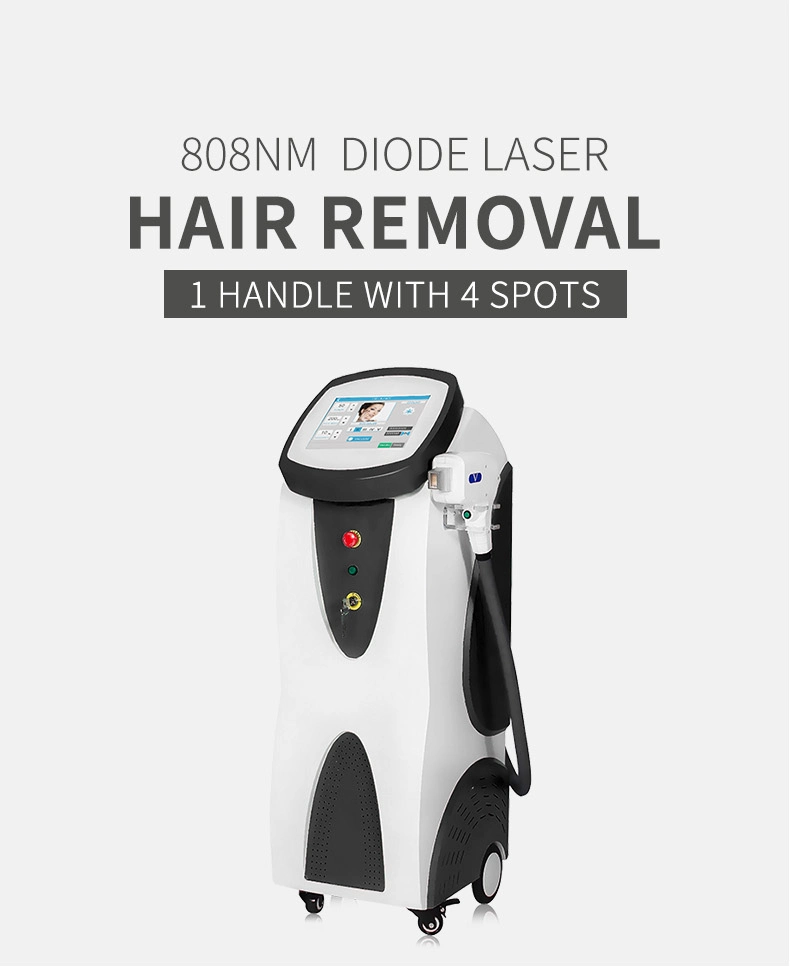 Painless 808nm Diode Laser Permanent Hair Removal Equipment for Home Use