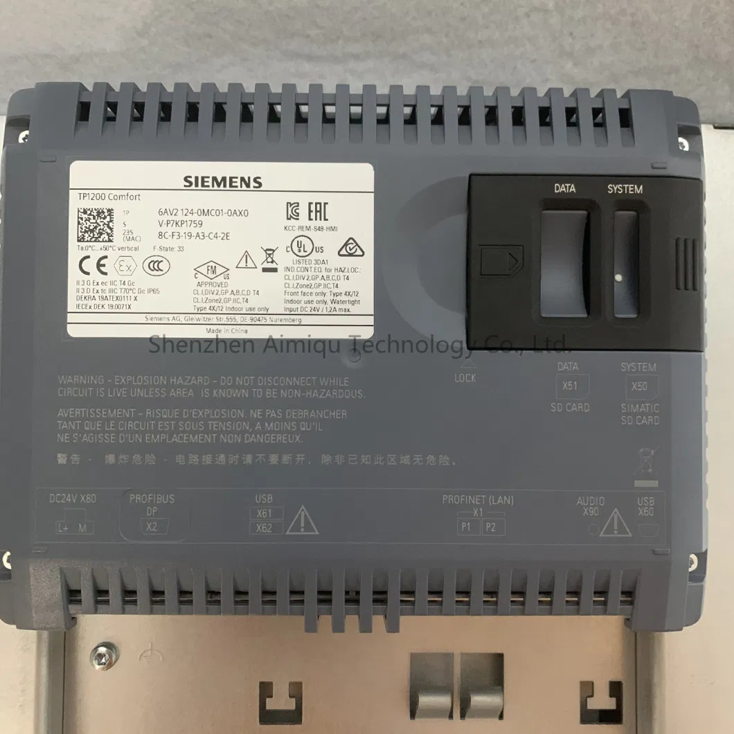 6AV2124-0mc01-0ax0 12&quot; Widescreen TFT Display PLC Monitors