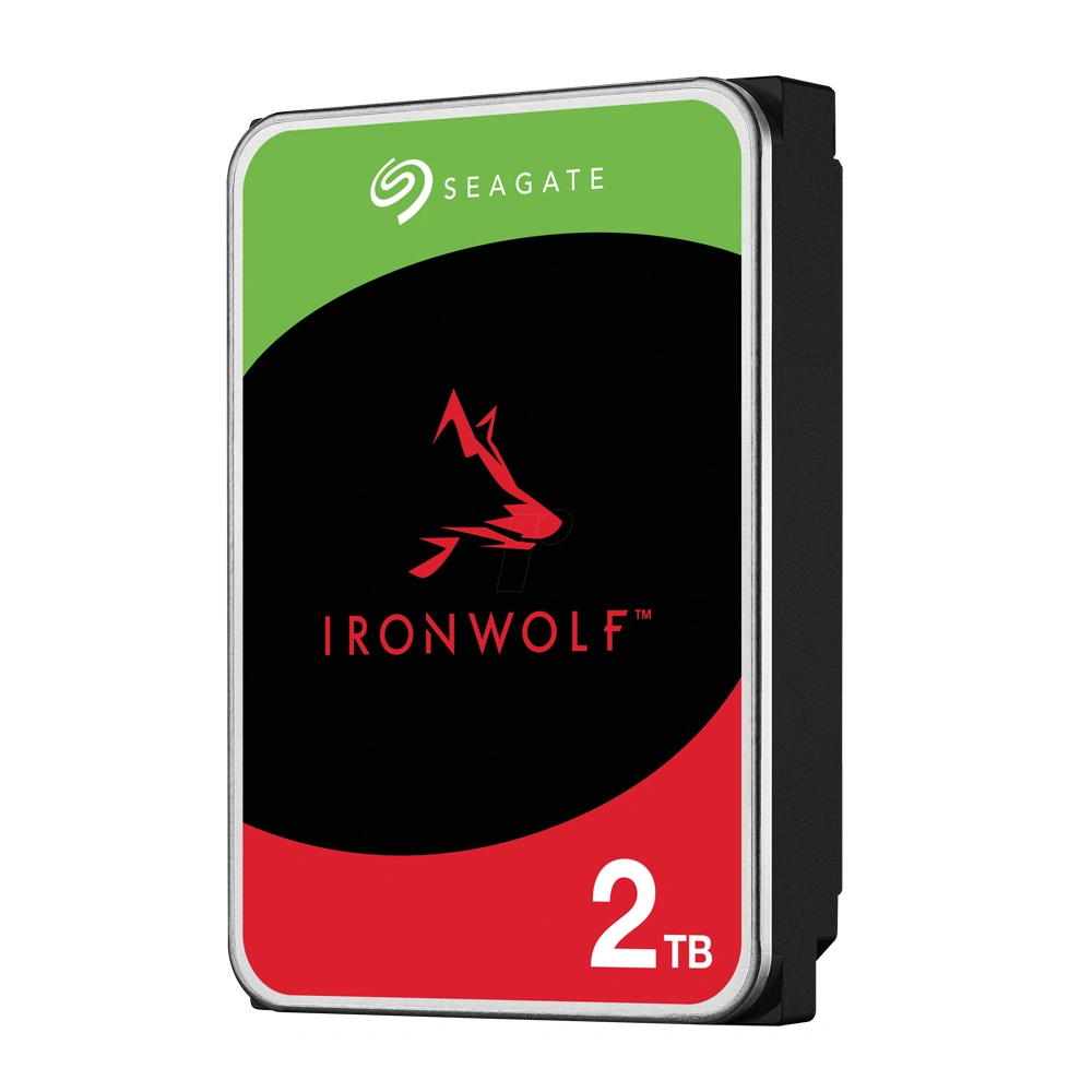 Seagate St2000vn004 Ironwolf 2tb Nas Internal Hard Drive HDD 3.5 Inch SATA 6GB/S 5900 Rpm 64MB Cache