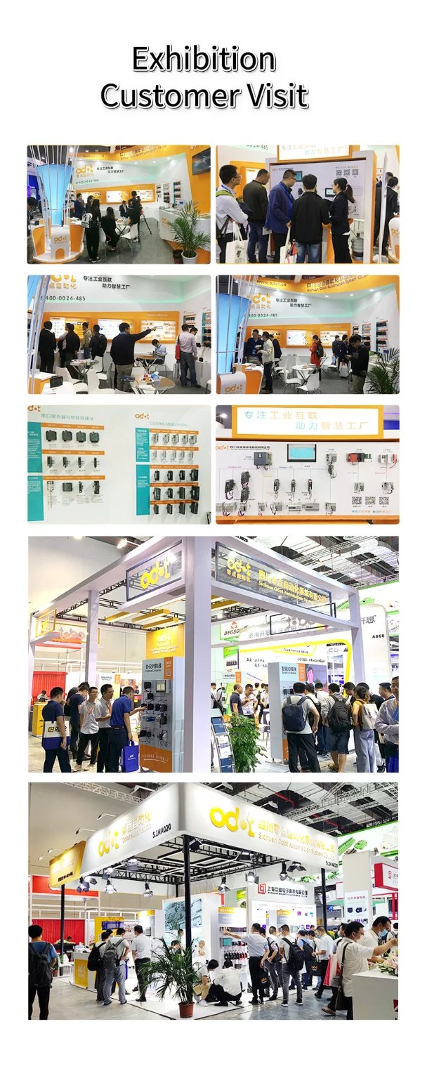 Modbus-TCP Io System for PLC Control, 2-4 Io Slots, Spring Terminals, Dual Ethernet Port, LED Screen, 24VDC