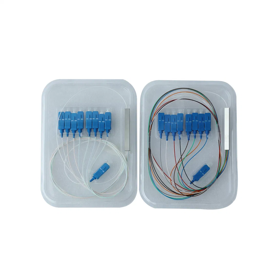 PLC Splitter Micro 1: 2 1: 4 1: 8 Sc APC/Optical Fiber/Optic/Good - APC-PLC