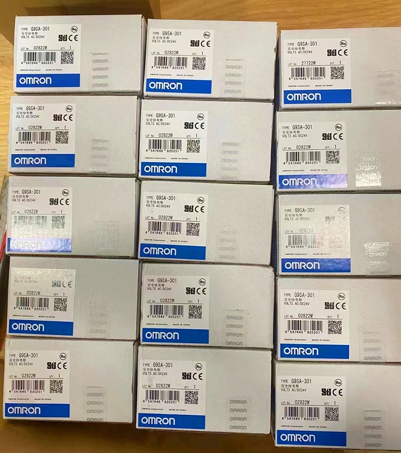 Omron Safety Relay G9se-201 DC24V Module Processors in Box Unit PLC