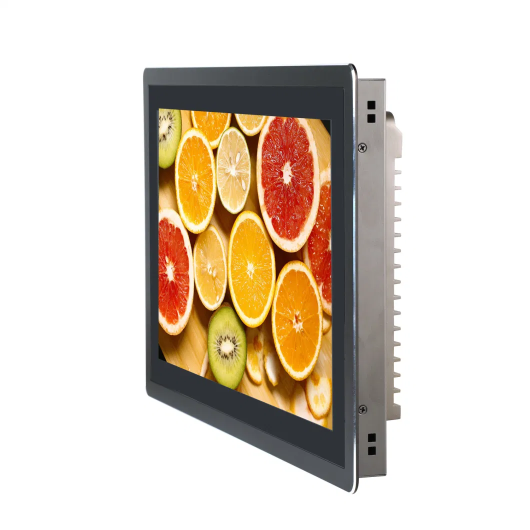 15 Inch Rectangle Embedded CNC Machine Controller Industrial HMI PC