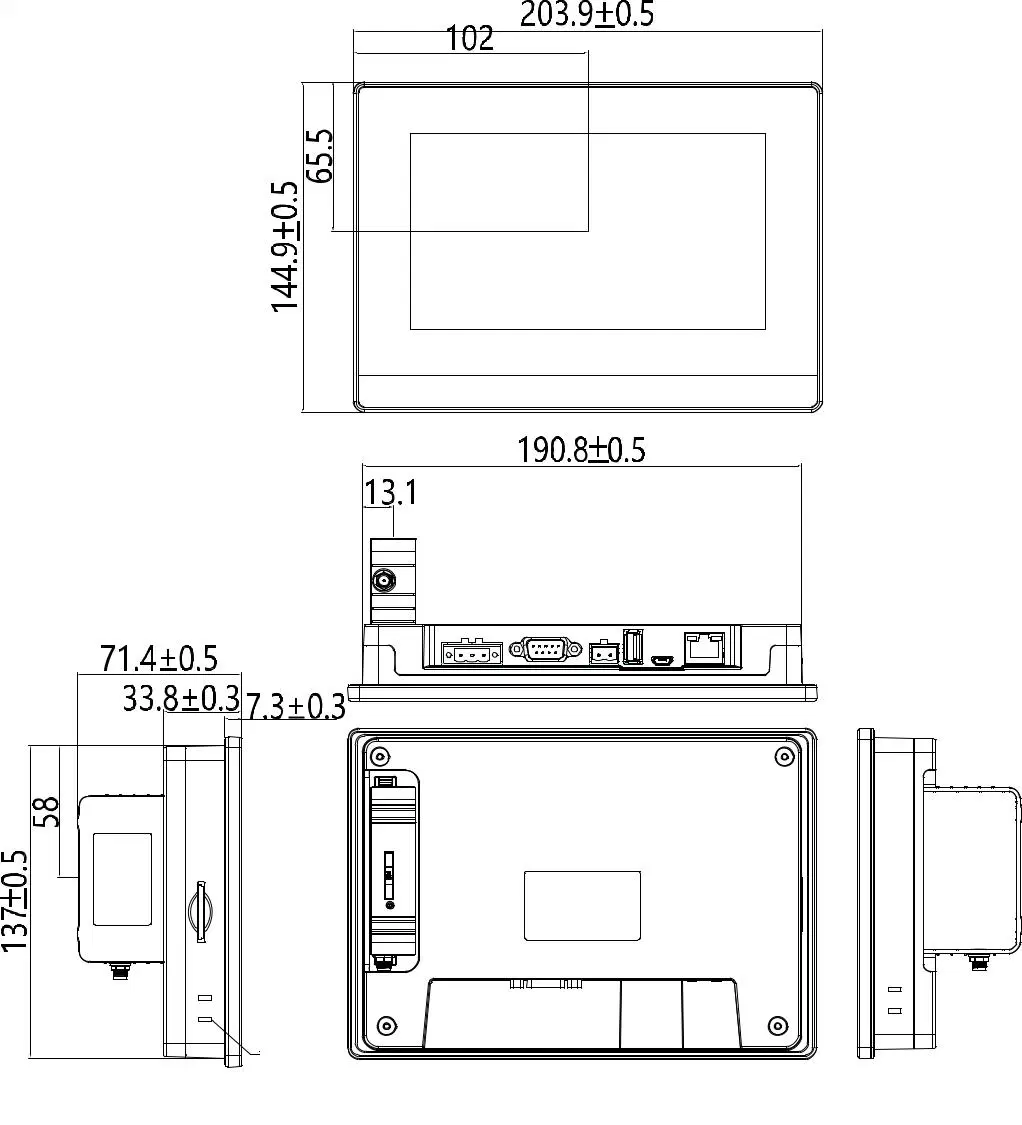 CHITIC IIoT HMI ZT6000 Series