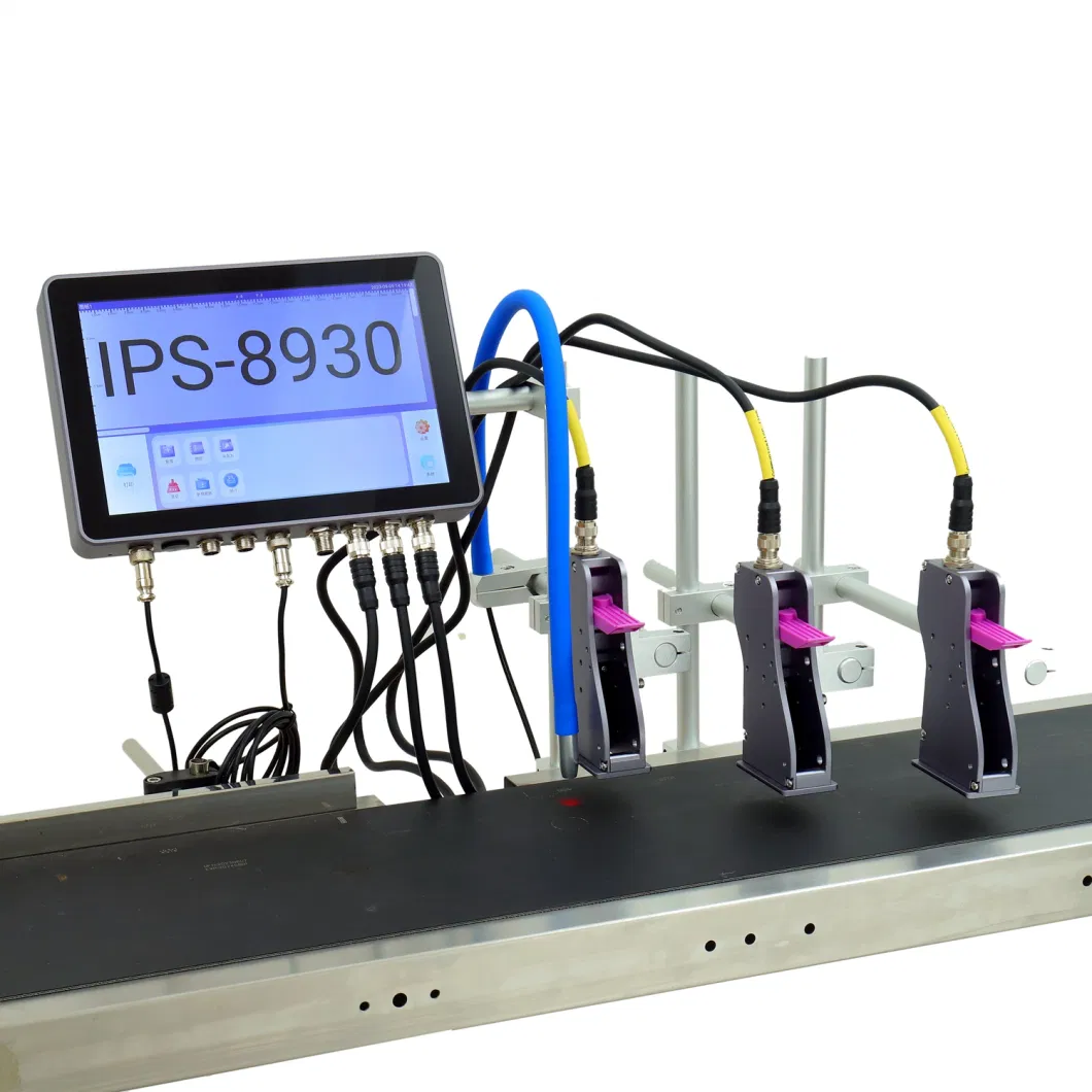 IPS-8930 25.4mm User-Friendly Tij Printer Thermal Inkjet Multi-Line Printing Product Labeling