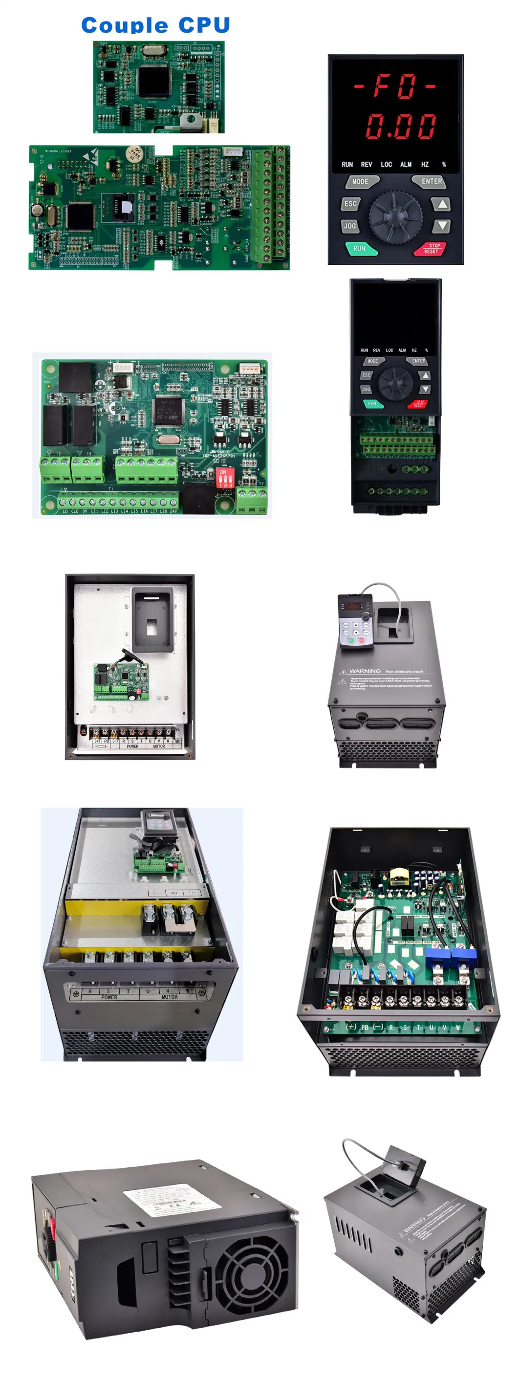 0.75kw, 1.5kw, 2.2kw, 3.7kw, 5.5kw Vector Small VFD, Frequency Inverter